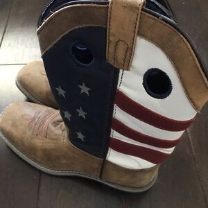 Masterson Patriotic Cowboy Boots, New size 6D